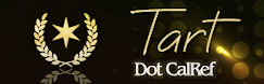 Tart.CalRef banner logo